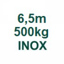 Zestawy dla bram do 6,5m/500kg INOX